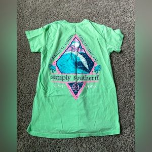 Womens Simply Southern Short Sleeve